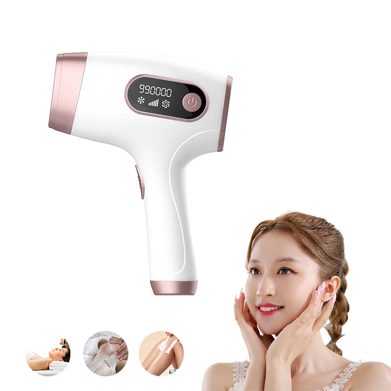 Freezing point depilator hand held best selling IPL body hair depilator for hair removal of whole body