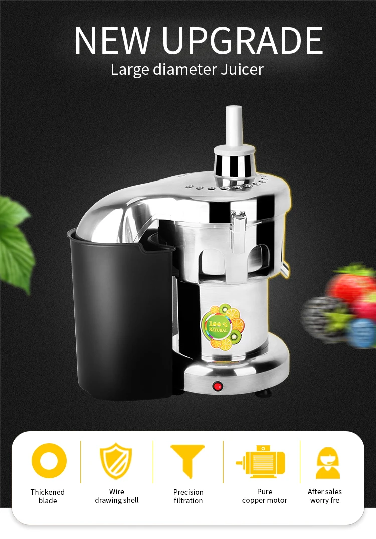 Hot Sale Commercial Centrifugal Juicer Fruit Vegetables Juicer for Lemons Orange Grape