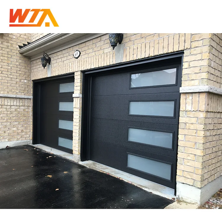 Cheap Steel Overhead sectional garage door for Villa