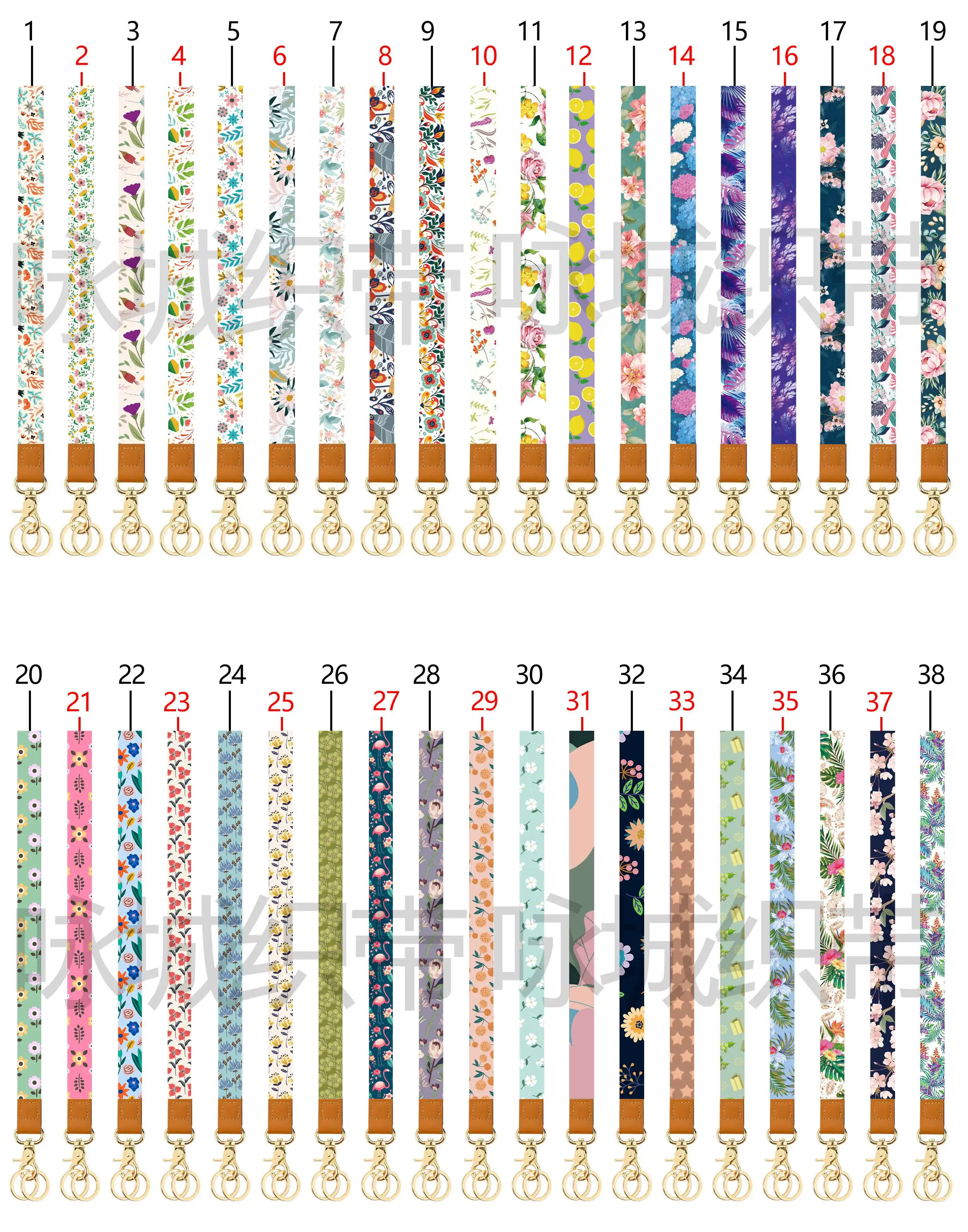 high quality custom polyester lanyard with logo printing key lanyard plain neck strap