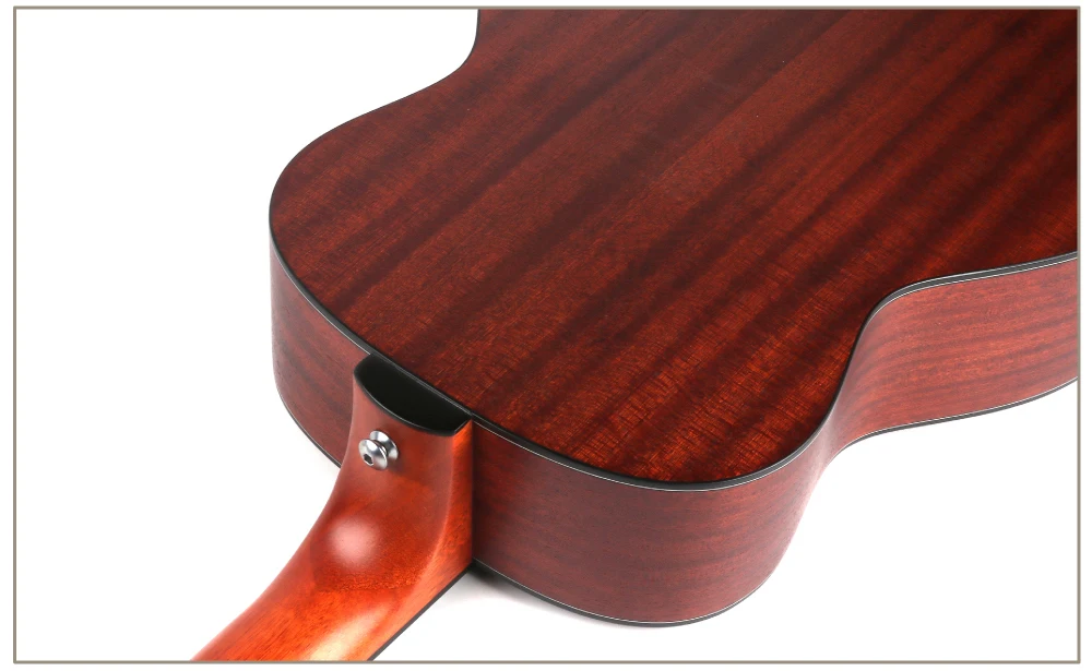 Factory wholesale OEM customization mini 36inch 3/4 size mahogany acoustic guitar