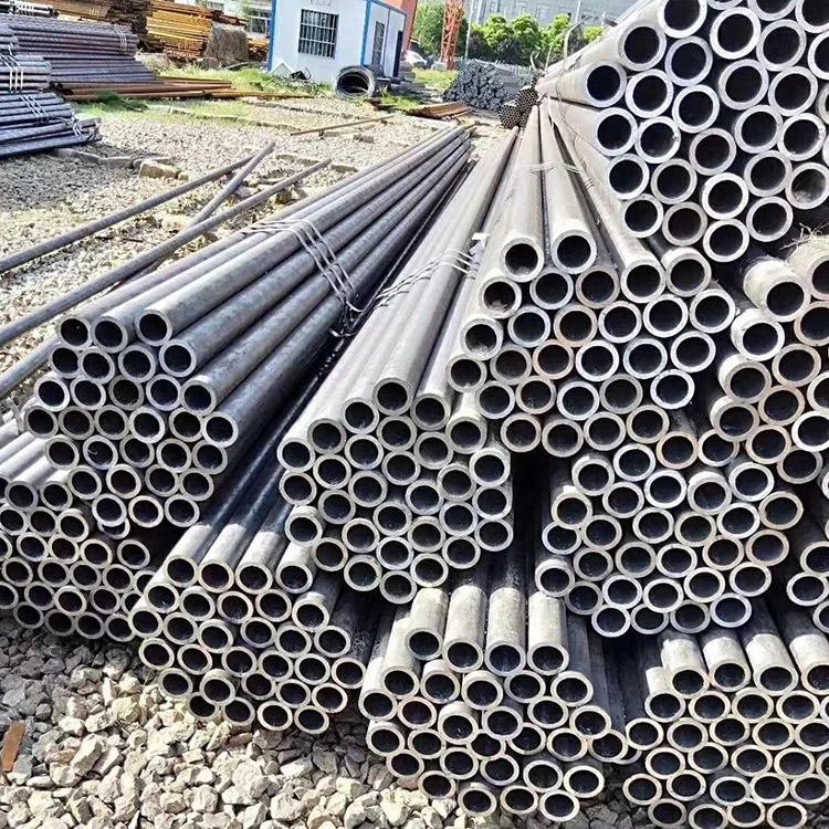 S235 Q235 Q345 Natural Gas And Oil Pipeline Carbon Steel Pipes Iron Pipe 6 Meter Welded Steel Pipe