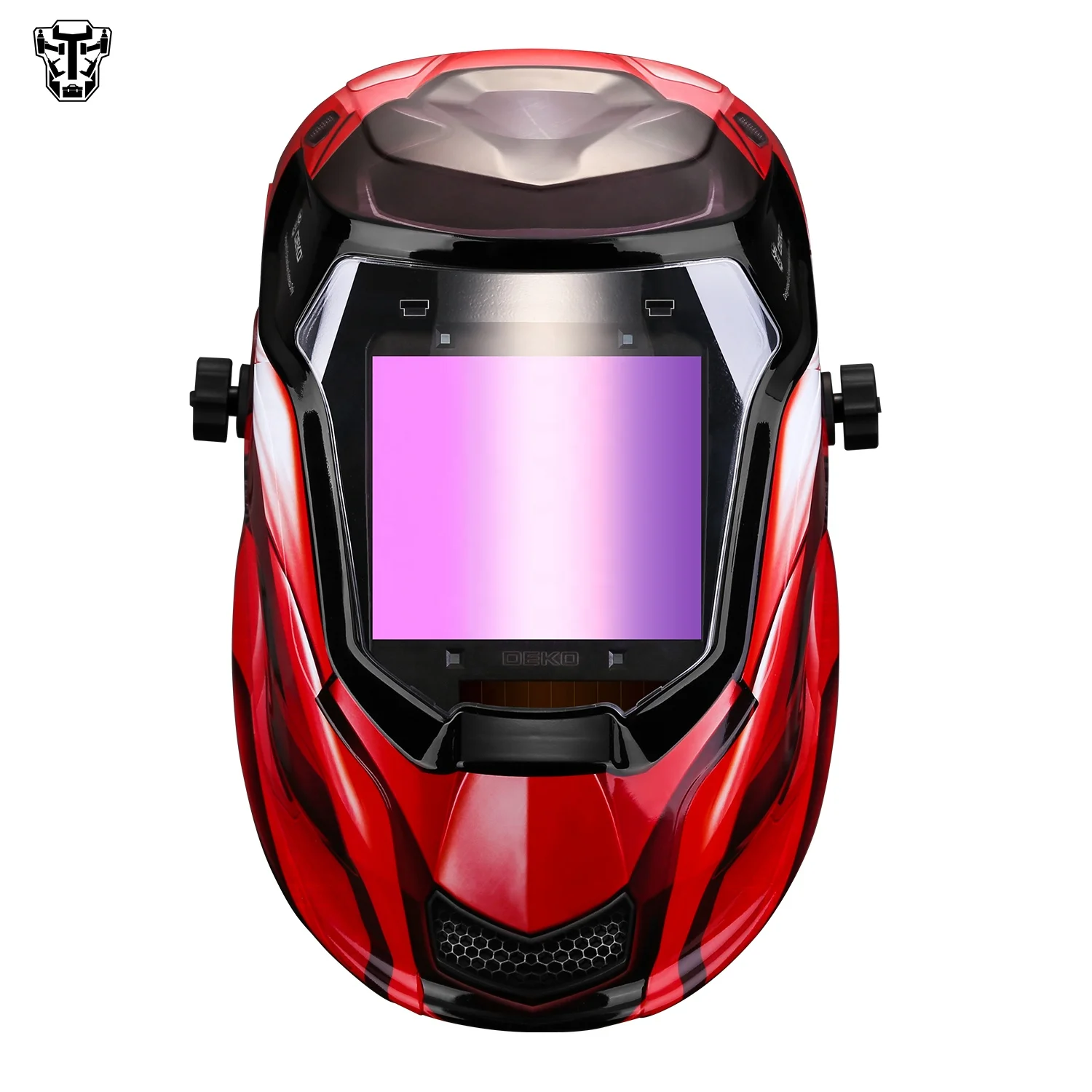  DEKO MZ240 Новая электрическая Сварочная маска/шлем/сварочные линзы для сварочного аппарата или плазменного резака с автоматическим затемнением на солнечной