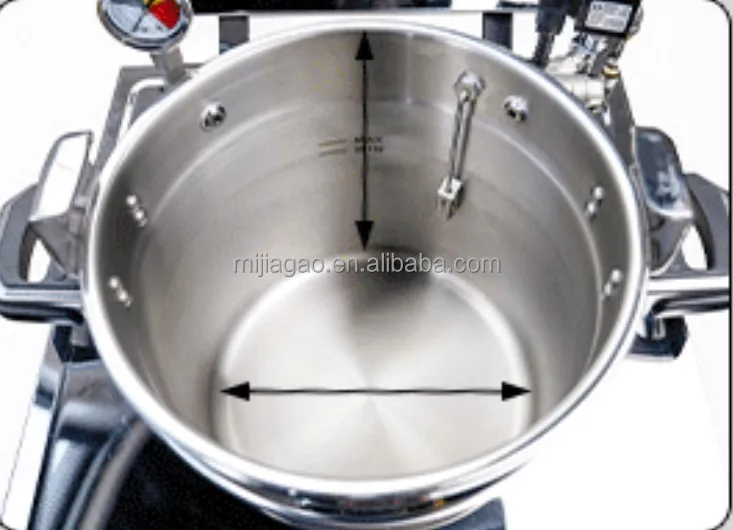 16L Digital control panel fried chicken machine table top pressure fryer for sale