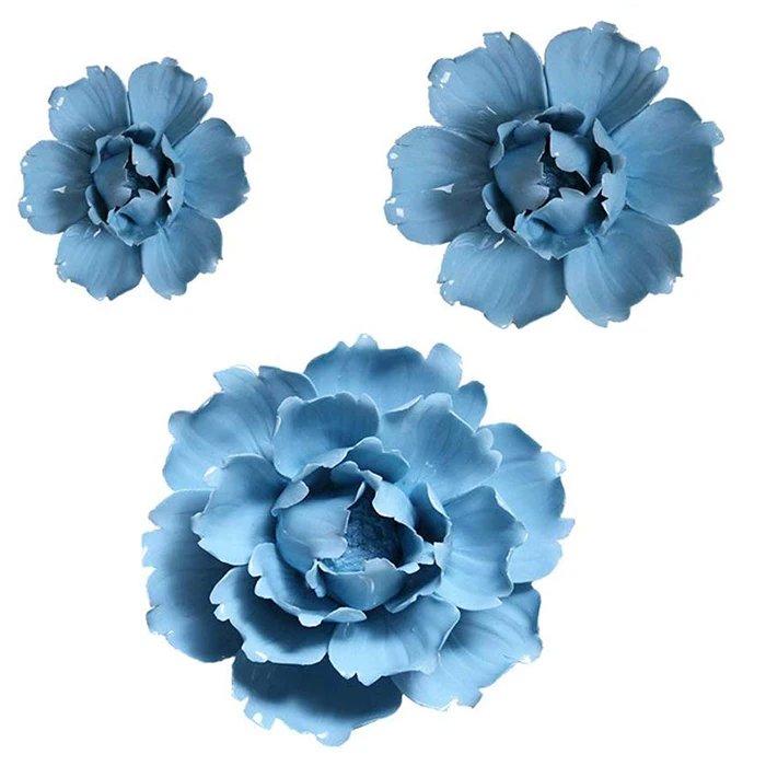 3D цветы ручной работы для украшения гостиной оптом