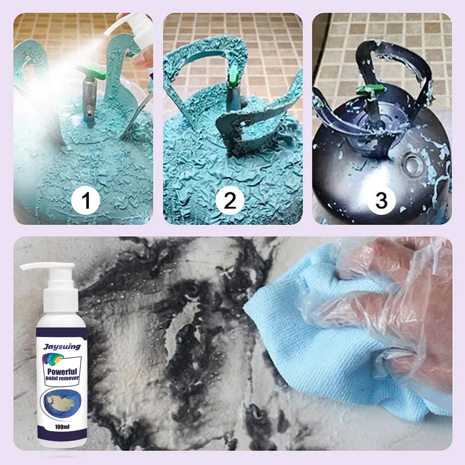 Jaysuing OEM&ODM Industrial Paint Remover Liquid Car Paint Chemicals Remover Non-toxtic Car Paint Remover