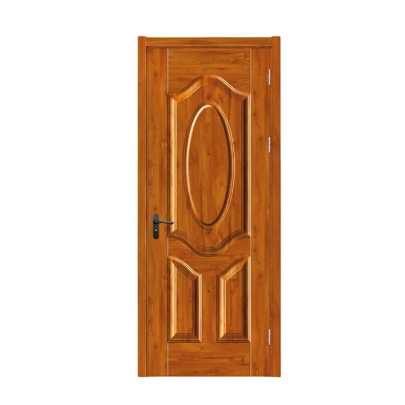 :Latest design interior modern wood doors waterproof solid door made in china