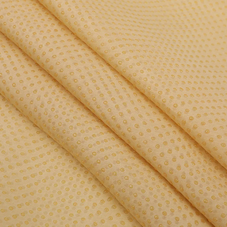 Customized Factory Price Anti Slip Polyester Fabric Gabardine Dotted Anti Slip Backing Fabric