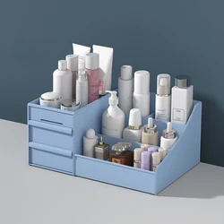 Cosmetic Lipstick Big Make Up Plastic Desktop Makeup Drawer Storage Box Countertop Organizer Storage Boxes