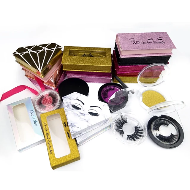 
Best Sellers 3D Mink Eyelashes Styles Of Real Mink Eye Lash Custom Eyelash Packaging 