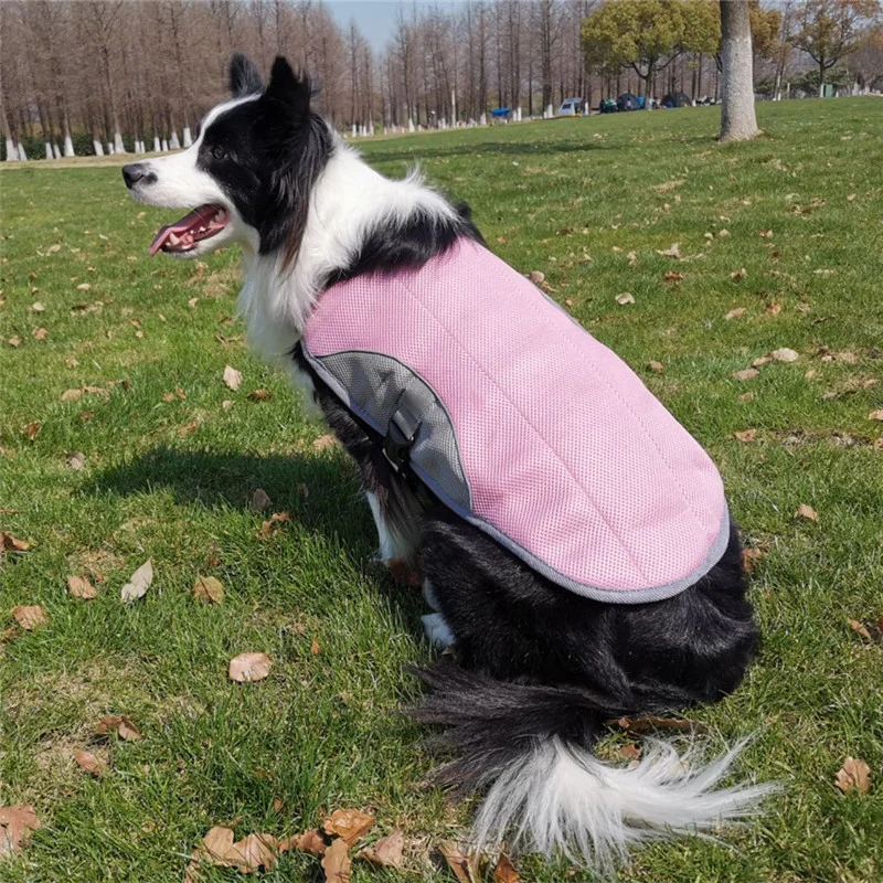 Adjustable Reflective Safety Outdoor Hunting Training Camping Summer Dog Cooling Vest