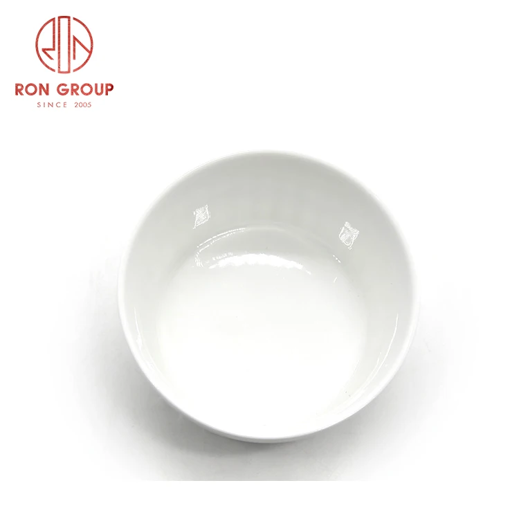 Stock wholesale ceramic dinnerware good price 3 inch baking dishes