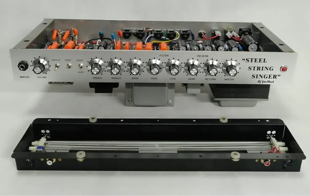 Профессиональный трубчатый усилитель для гитары 100 Вт Dumble TONE SSS100 стальной струнный клапанов в красном цвете