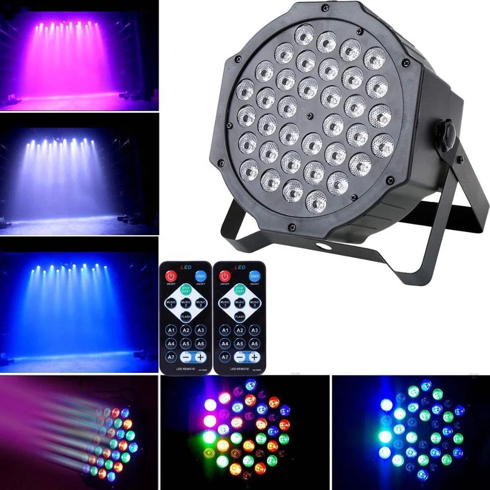 100-277v 36x3w LED stage light,stage dmx control par light