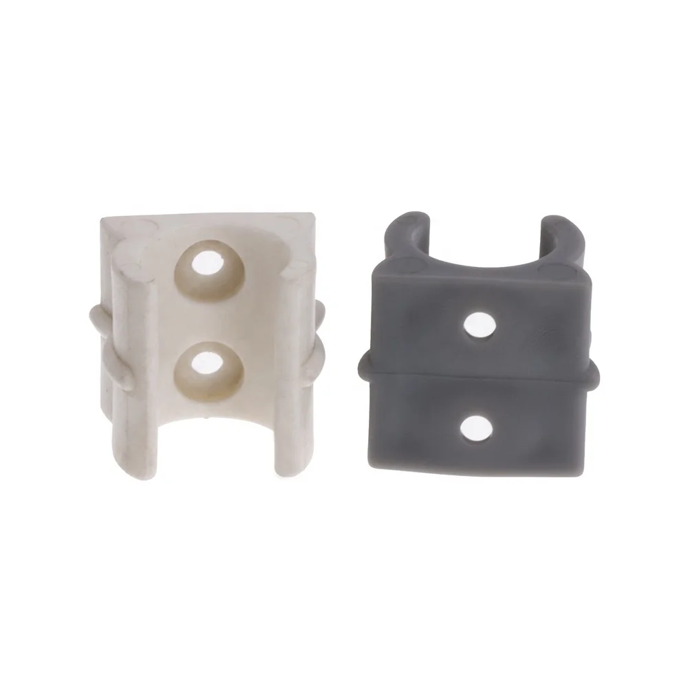 Rollator Walker Plastic Holder Fixed Pipe Saddle Clamps Design