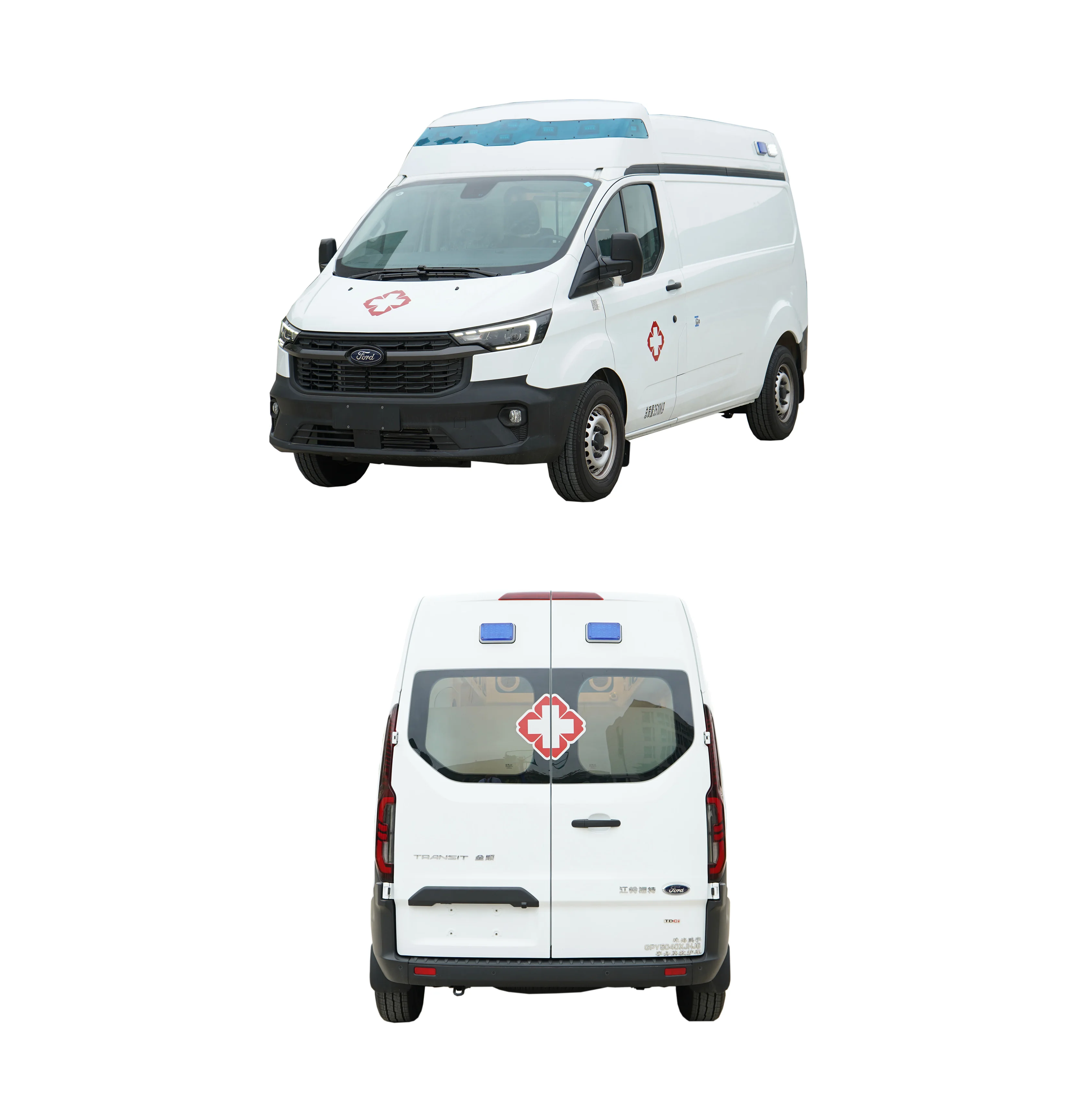 Ambulance Car Transit V362 Monitoring Medical ABS Interior Manufacture ICU First Aid Hospital Ambulance Vehicle