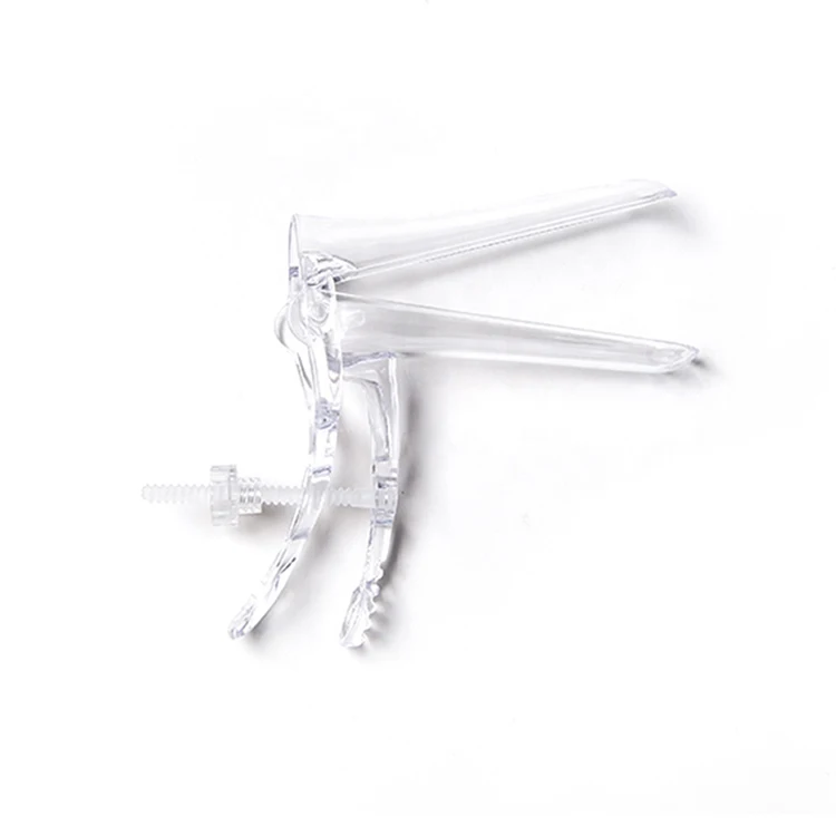 Medical Disposable Vaginal Speculum Dilator With Side Screw Vaginal Dilator