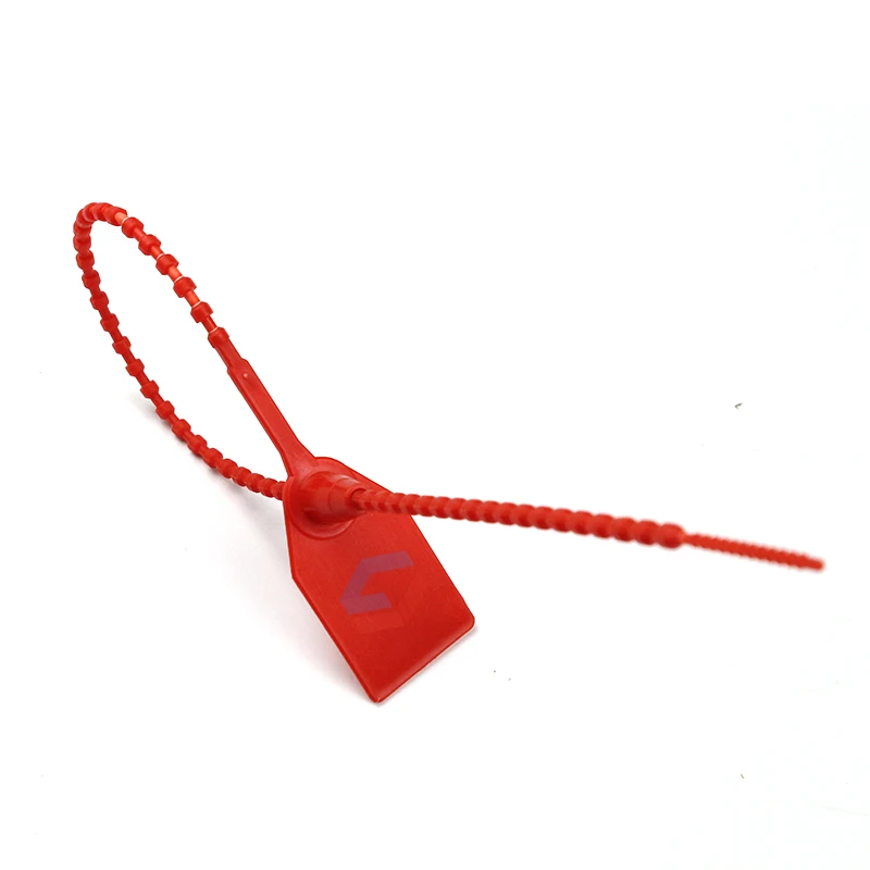 Plastic Tamper Seals, Zip Ties for Fire Extinguishers Pull Tite Security Tags Numbered Disposable Self-Locking Tie
