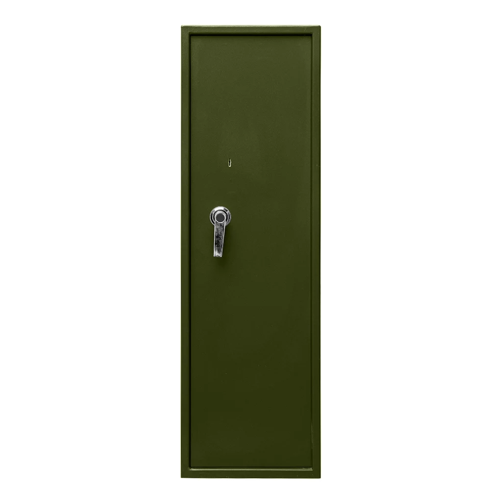 Large 7 gun Safe Cabinet mechanical lock safes guns box Storage Cabinet with handle
