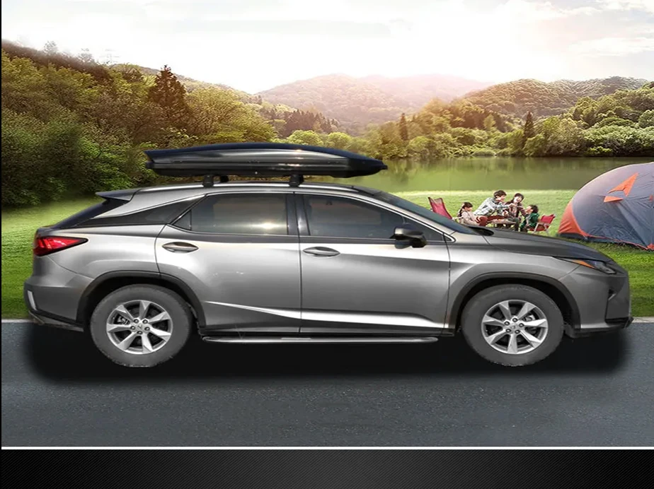 Высокое качество 550L красная коробка на крыше ABS пластиковые коробки на крыше автомобиля