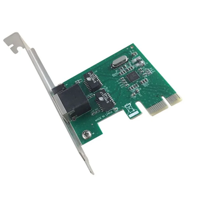 Сетевой контроллер PCI-E nic Gigabit Ethernet RJ45 Desktop 10/100 / 1000M pci express Сетевая карта LAN