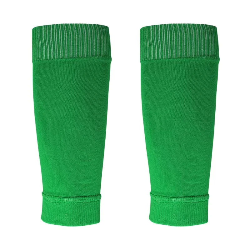 Manufacturer Personalized Adult Children Breathable Football Sleeves Elastic Calf Customized Soccer Shin Guard Socks
