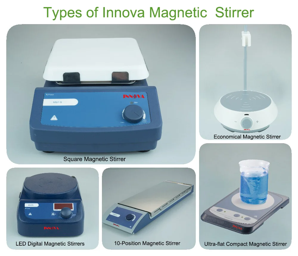 INNOVA MS7 scale display non-hotplate magnetic stirrer digital multi position heating magnetic stirrer