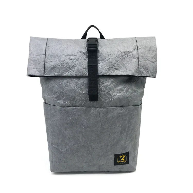 High Quality Washable Wrinkle Tyvek Luxury Mens Backpack