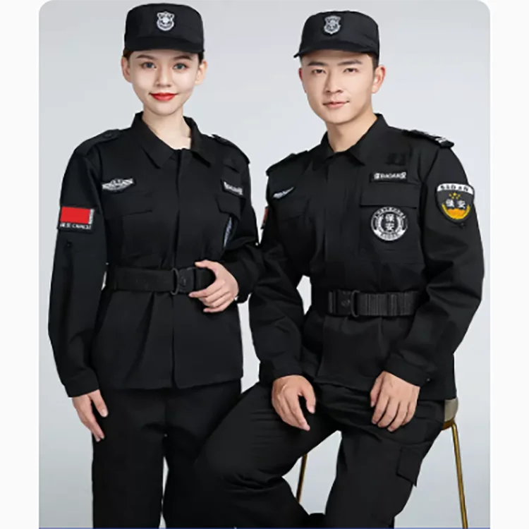 Factory Security Guard Uniform Hi Vis Security Officer Uniform With Pocket