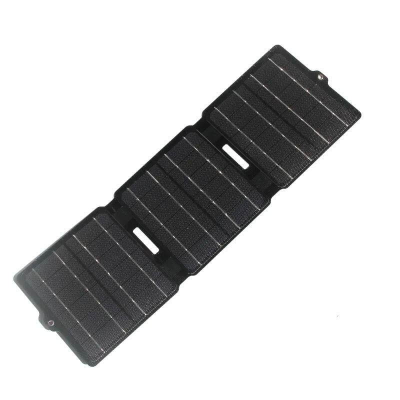 Outdoor use 50w 100w folding solar panels 12v solar laptop charger foldable solar panel kit solar panel usb charger for campers