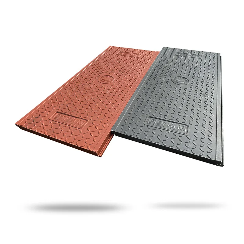 Manhole Cover Manufacturer Customised Bmc Frp Resin Cable Trench Well Covers