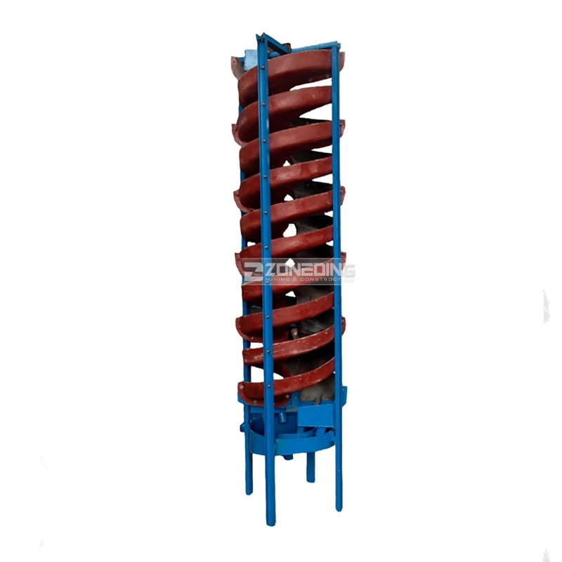 Fiberglass Reinforced Plastics Gravity Spiral Concentrator Spiral Chute