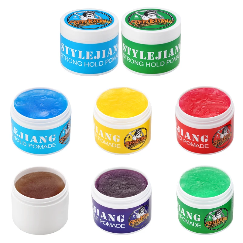 120g professional strong hold hair pomade water based Pomade Wax for Malaysia Sell