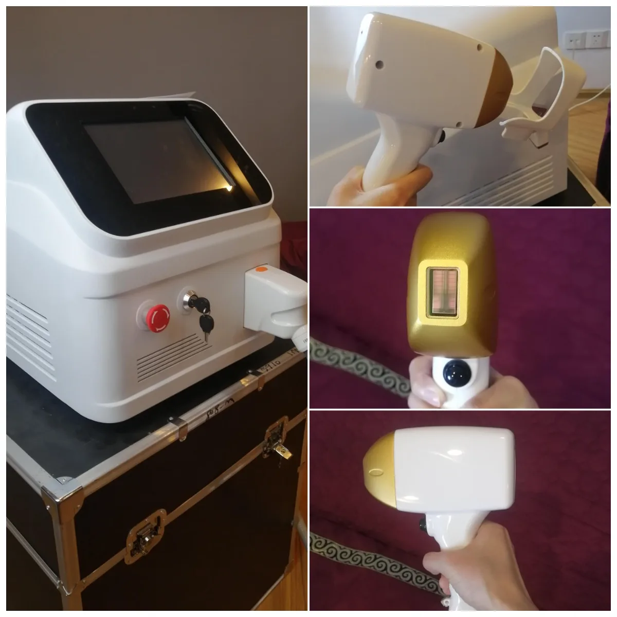 Laser Hair Removal Laser DISCOUNT Ice XL Diode Laser 755 808 1064nm Platinum Titanium 808nm Hair Removal Alexandrite