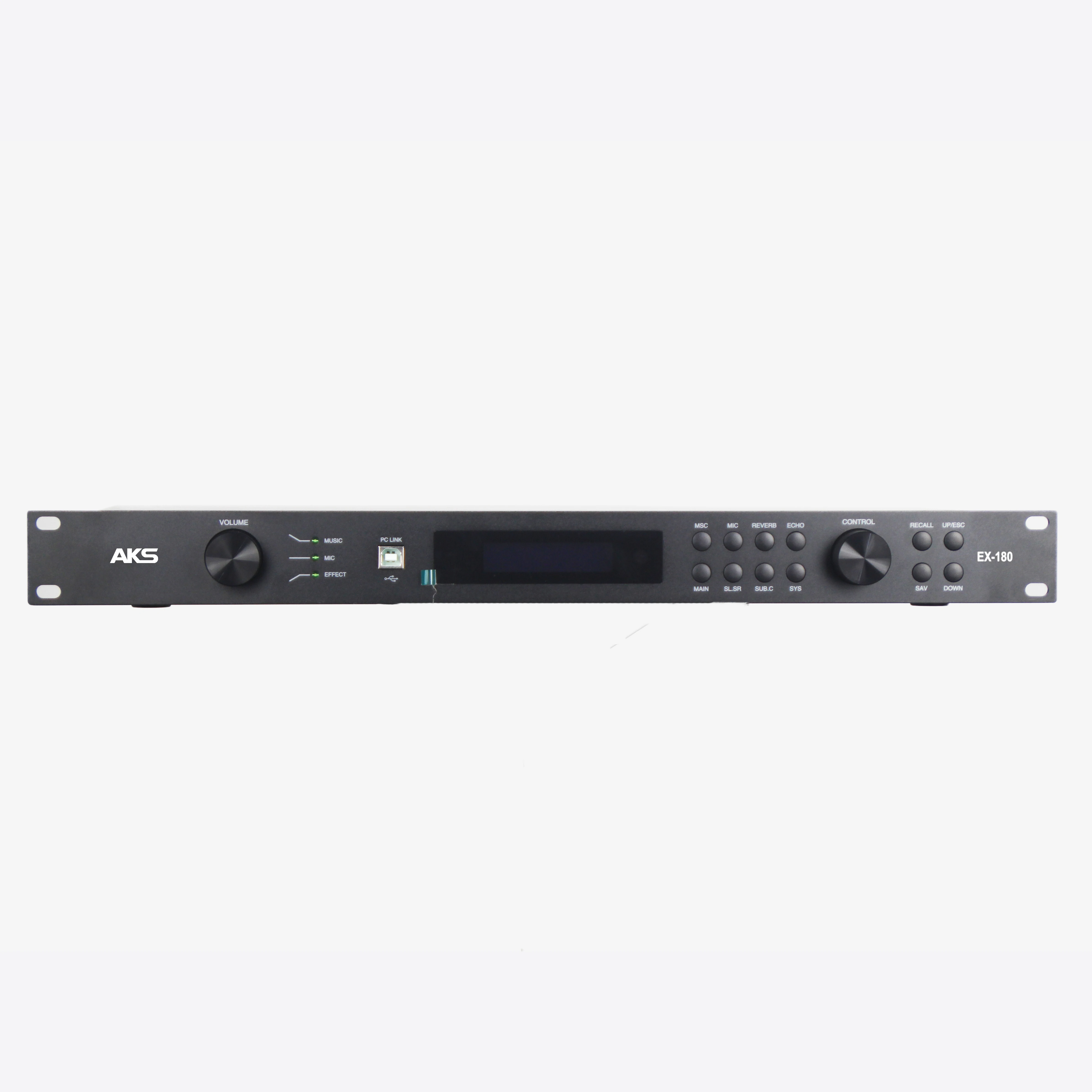 High-Quality DSP Audio Processor Comes with four reverb effect models for Enhanced Professional Sound system
