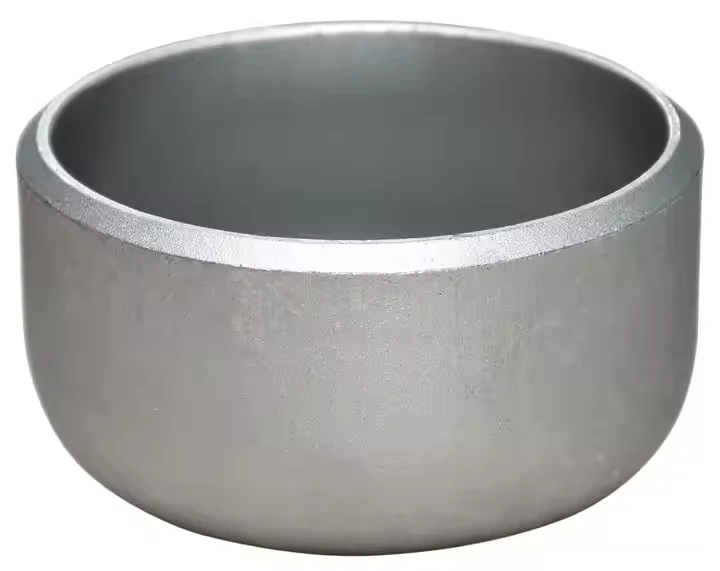 ANSI/ASME B16.9 A234 WPB carbon steel butt welded pipe cap sch40