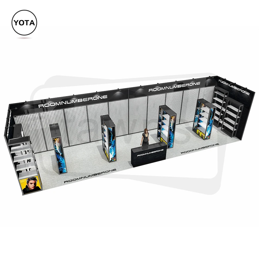 Tawns 10x40 Custom Trade Show Booth Displays and Exhibits