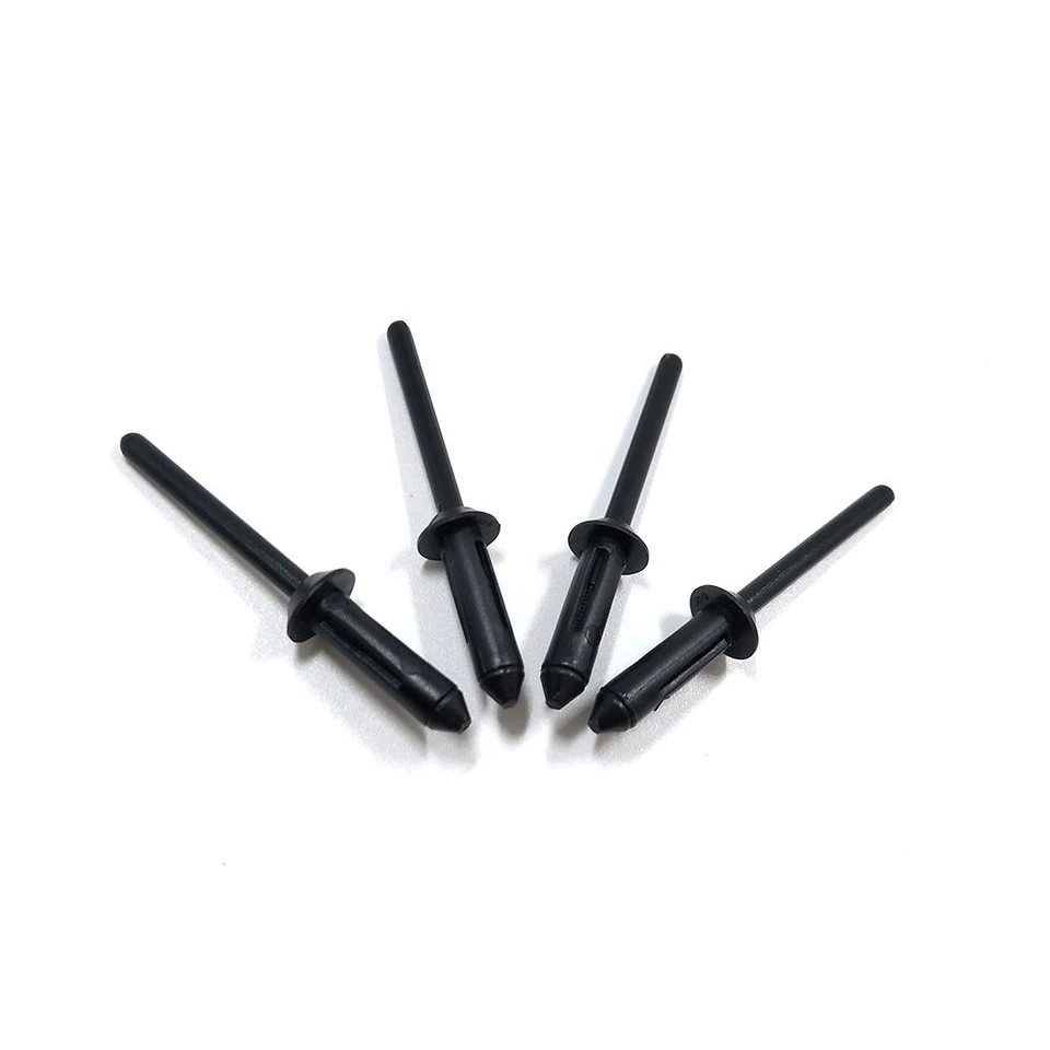 Plastic Nylon Black Pop Rivet