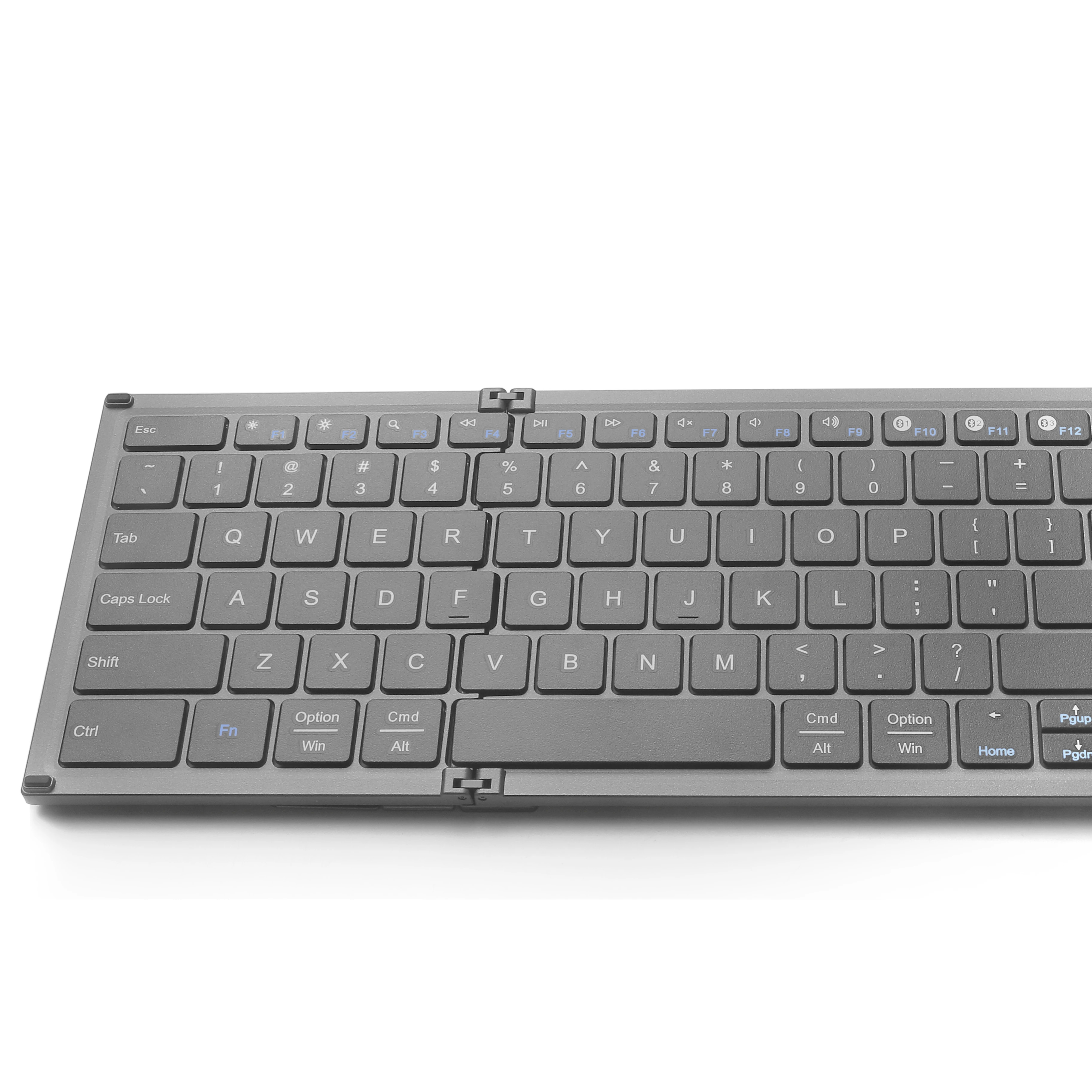 Новейшая Складная Bluetooth-клавиатура с сенсорной панелью, совместимая со всеми устройствами, планшетами Windows, iOS, Android