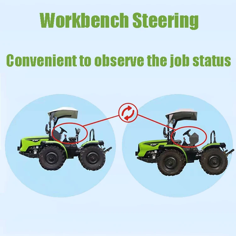 mountain tractor 4x4 4wd farm machine agricultural Hillside tractor machine small farm tractors