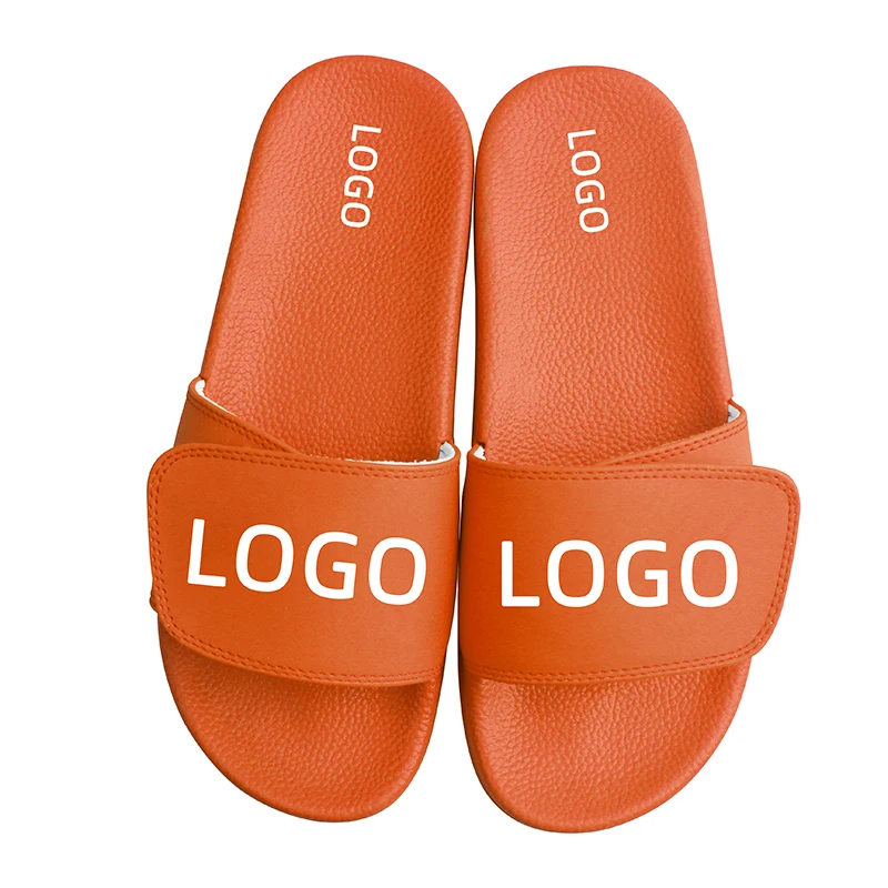 OEM Slide Shoes Print Flash Powder Logo New home slipper Man Latest Design Male Slider Pvc Summer Sandal slides slippers for men