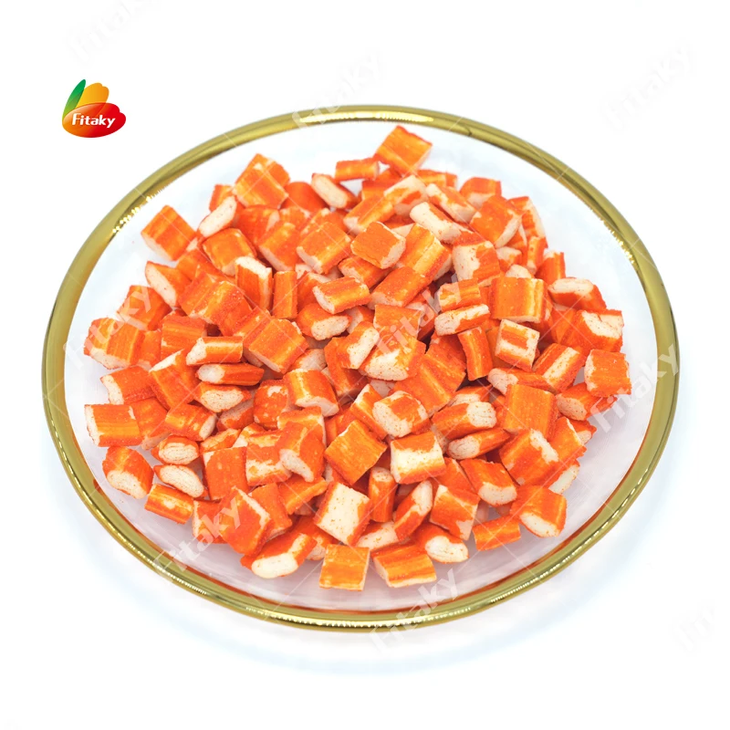 Faux Crab Meat Stick Crab Stick Filament Meat Freeze Dried Surimi Crab Stick Meat