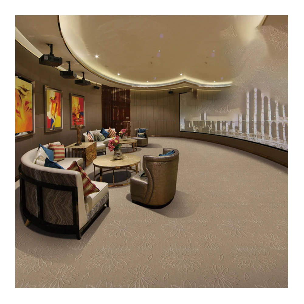 2024 Kaili Hot Selling Broadloom Carpet Wall-to-Wall Tufted carpet for Hallway Square Shape