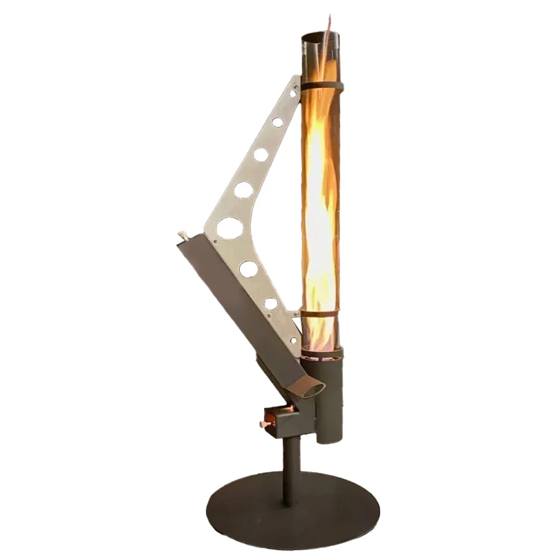 Good Quality Heating Outdoor wood pellet stove Stainless Steel Rocket heater stove