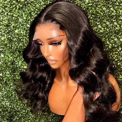 360 Lace Frontal Wigs Curly Human Hair Wigs Remy Brazilian Deep Wave Lace Front Wig for Black Women