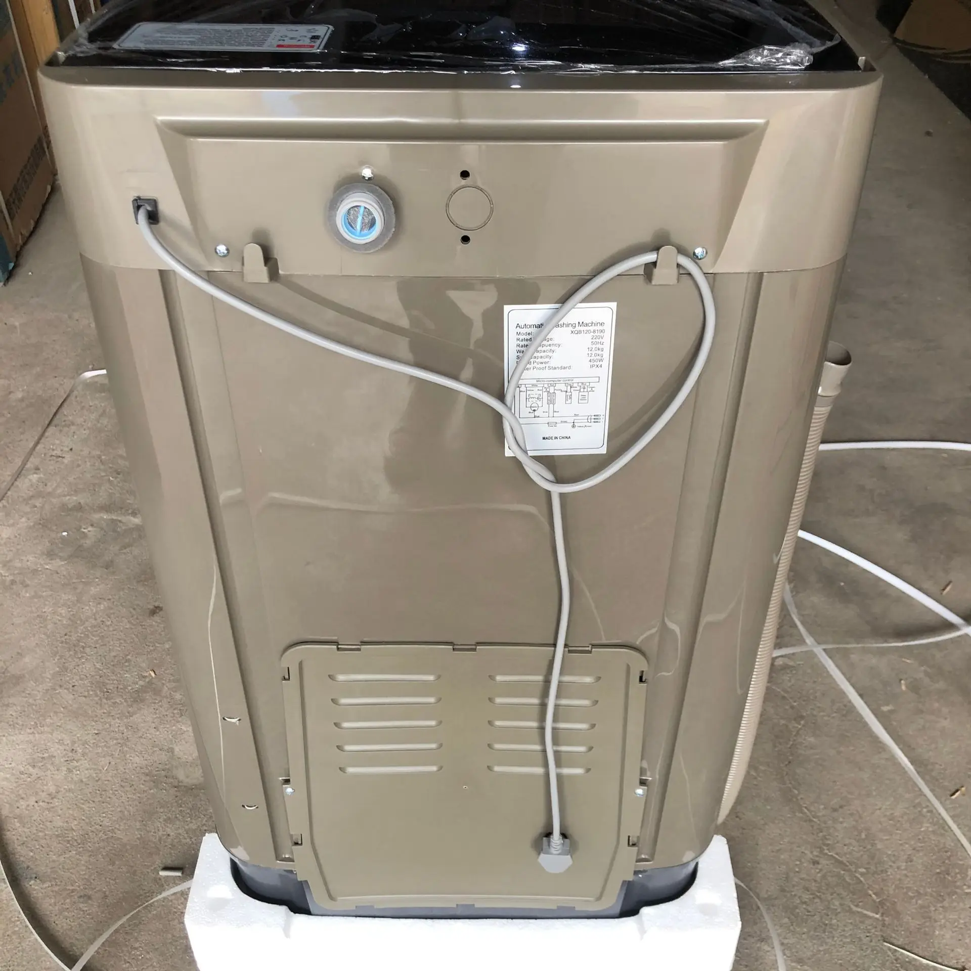 2024 Hot Selling 15kg Smart Electric Top Load Washers Household Laundry and Drying Fully Automatic Mini Washing Machines