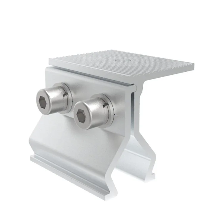 Professional Supplier Aluminum solar panel roof mount clip lock standing seam metal roof S5 U clamp metal roof clamps