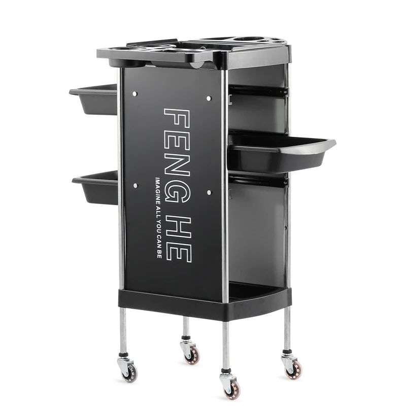 Fenghe factory X11-A convenient high quality professional ABS material aluminum plastic panel hair salon trolley