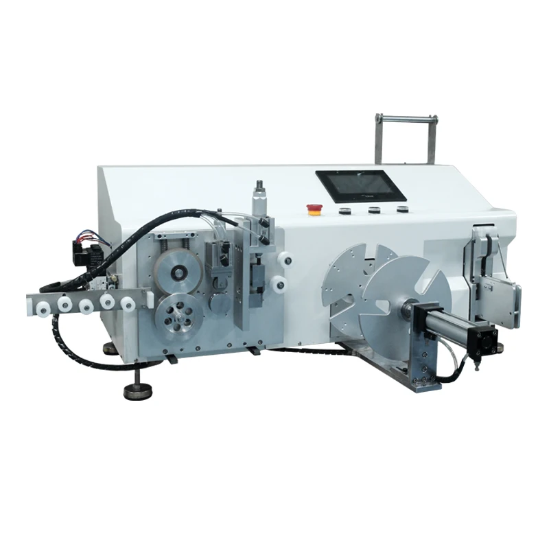 Hot selling Automatic Counting Meter spiral wire binding machine binding double wire closing machine