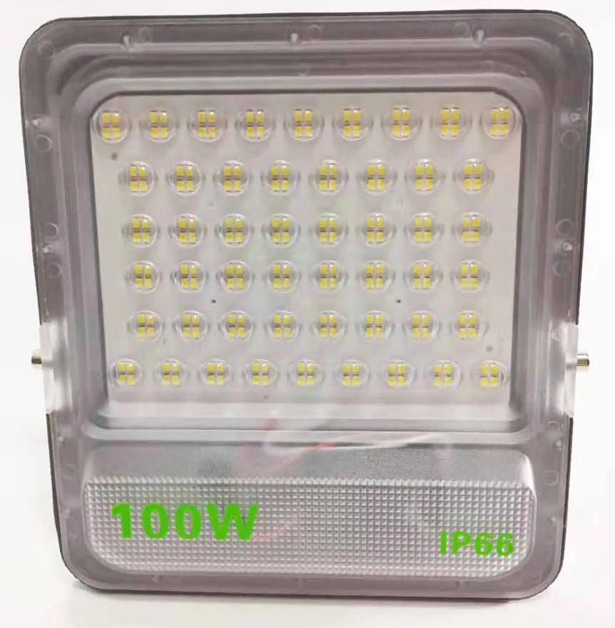 Factory Wholesale High power soccer field 100-265V half aluminum Wave 50w 100w  led floodlight